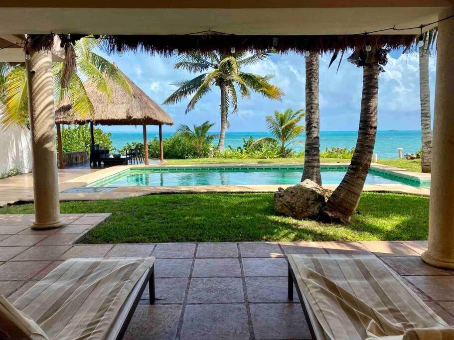 El Meco Beachfront & Private Pool Villa By Casa Paraiso Cancun Exterior photo
